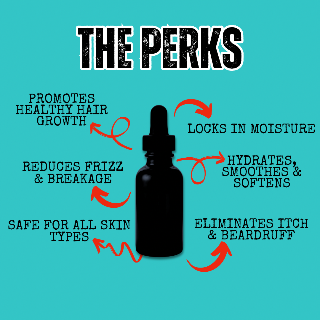 THE BLACK PEARL BEARD OIL