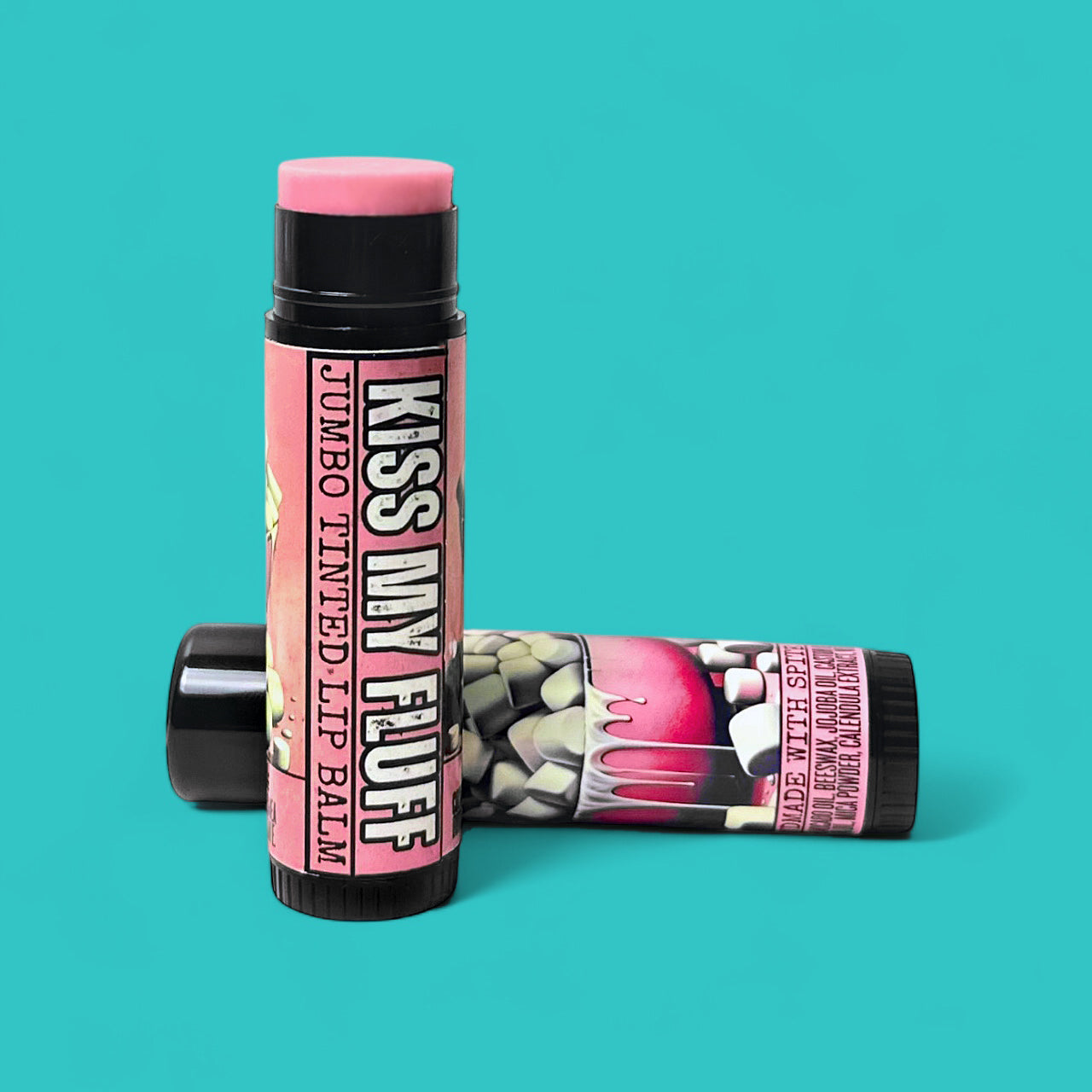 KISS MY FLUFF JUMBO TINTED LIP BALM