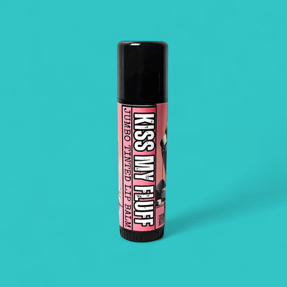 KISS MY FLUFF JUMBO TINTED LIP BALM