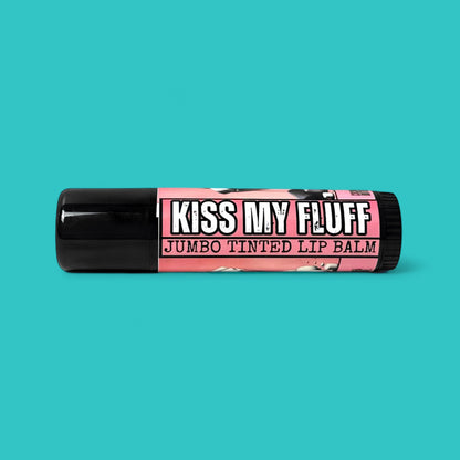KISS MY FLUFF JUMBO TINTED LIP BALM