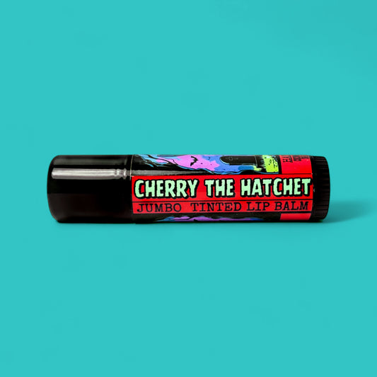 CHERRY THE HATCHET JUMBO TINTED LIP BALM