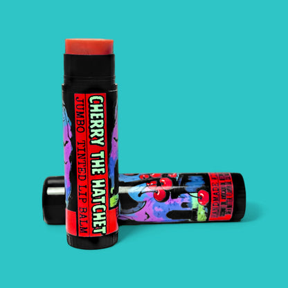 CHERRY THE HATCHET JUMBO TINTED LIP BALM